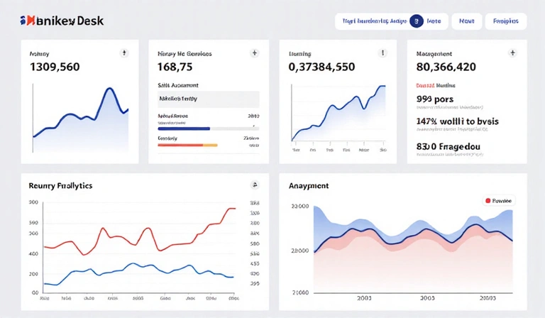 Analytics dashboard showing learning progress
