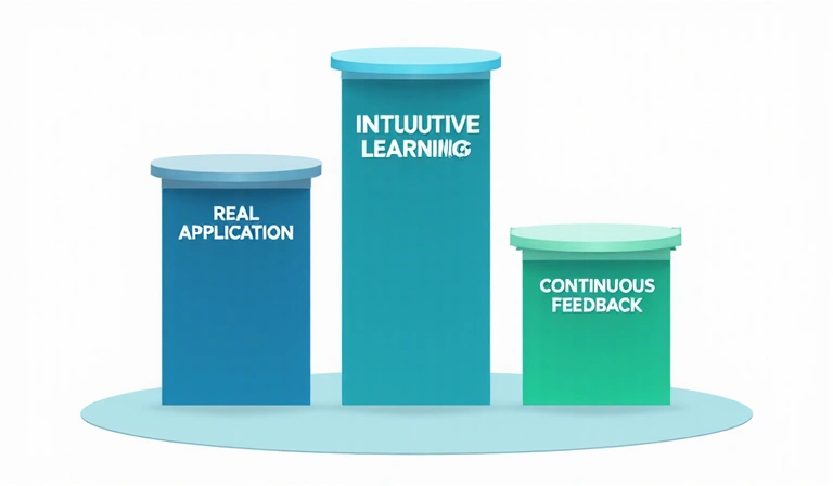 Diagram showing the three pillars of our methodology