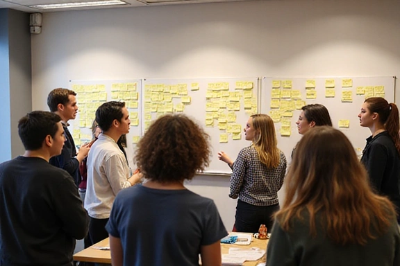 Workshop participants engaged in discussion